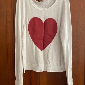 Wild fox crew heart - size M